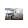 Best Master Naple 2-Piece Poplar Wood Dresser and Mirror Set in Gray/Silver Line