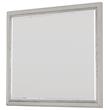 Best Master Emory Solid Wood and Glass Wall Vanity Mirror in Antique Cream