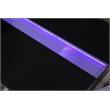 Best Master Zendaya Solid Wood Dining Table in Black Wood with LED Lights