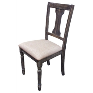 best master demi birch wood dining side chair in smoked gray (set of 2)