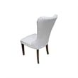 Best Master Julia Light Gray Velvet Dining Side Chair in Beige (Set of 2)