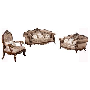 best master winfrey solid wood and chenille living room set