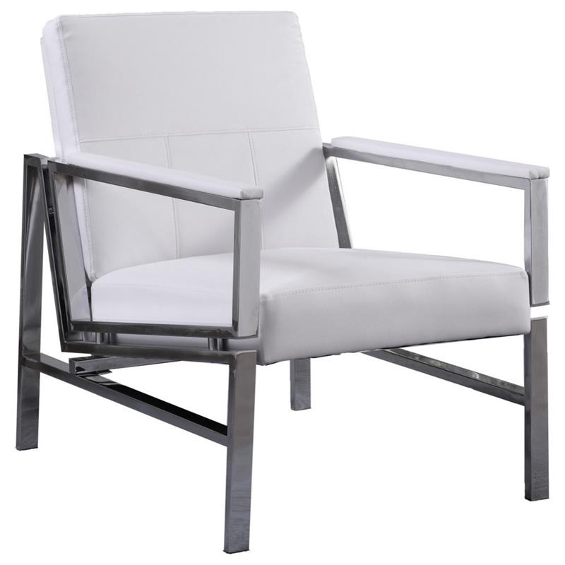 Stainless Steel Accent Chair, Best Faux Leather Chairs