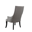Best Master Republic Polyester Fabric Upholstered Acent Chair - Taupe/Light Gray