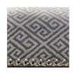 Best Master Republic Polyester Fabric Upholstered Acent Chair - Taupe/Light Gray