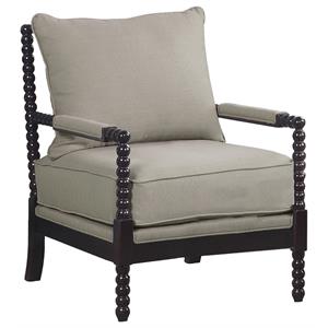 best master west palm solid wood living room accent chair