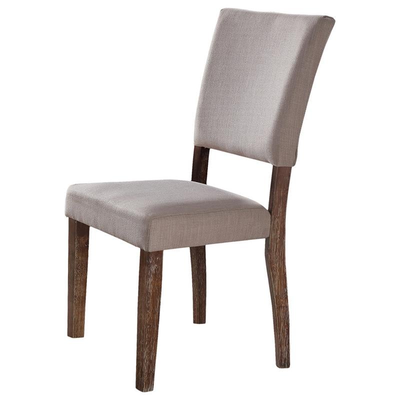 Best Master Transitional Solid Wood Dining Side Chair in Natural Oak ...