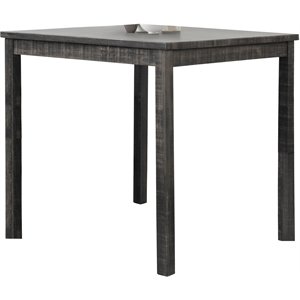 best master furniture vitaliya square wooden counter height dining table