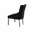 Jameson Velvet Upholstered Dining Chairs in Black (Set of 2)