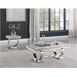Lexington Square Faux Marble End Table