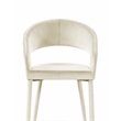 Jacques Velvet Cream Dining Chairs (Set of 2)