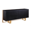 Verona Black Wood Grain Sideboard