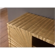 Lacy Freestanding Infrared Electric Fireplace TV Stand in Metallic Gold