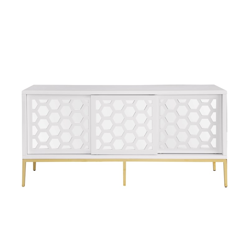 Rochester White Wood Sideboard