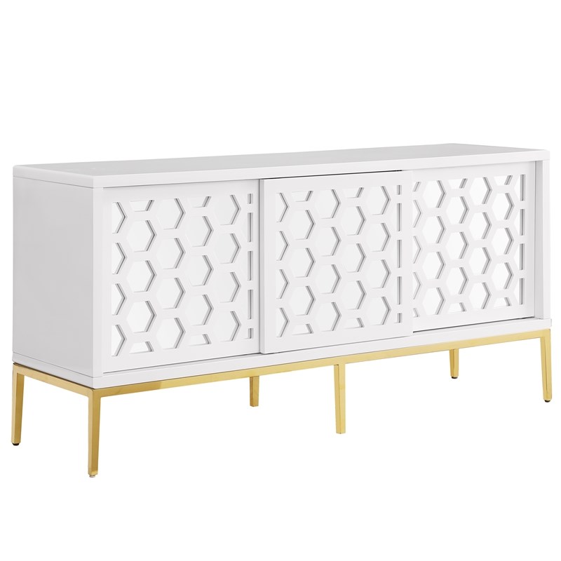 Rochester White Wood Sideboard