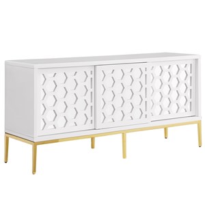Rochester White Wood Sideboard