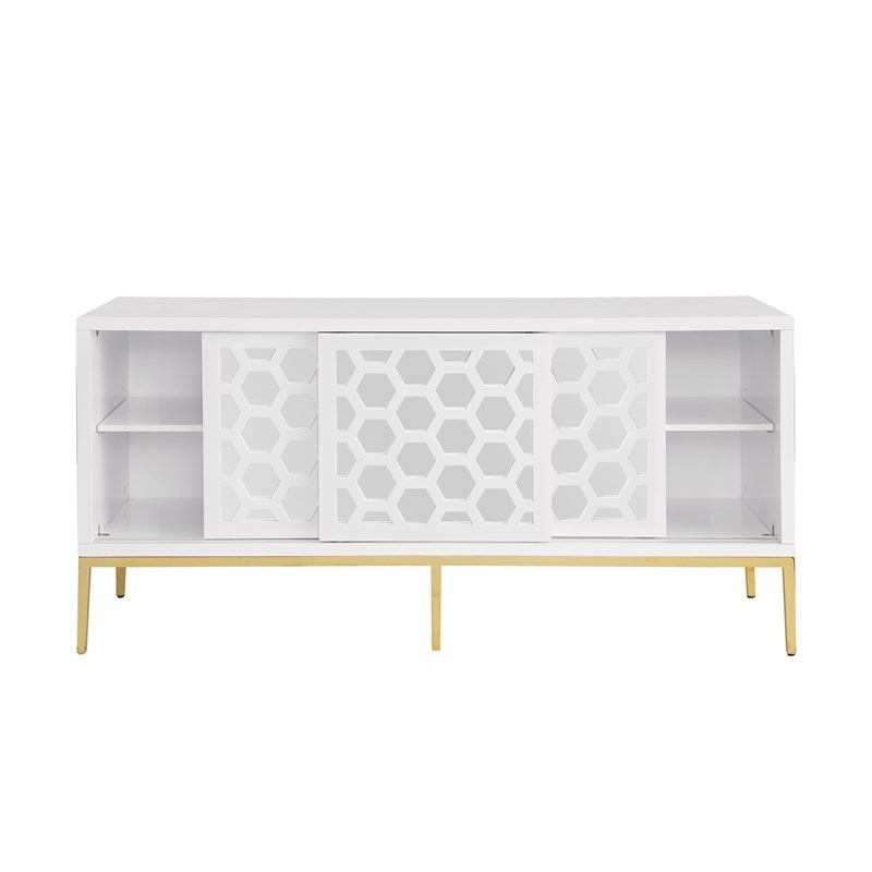 Rochester White Wood Sideboard