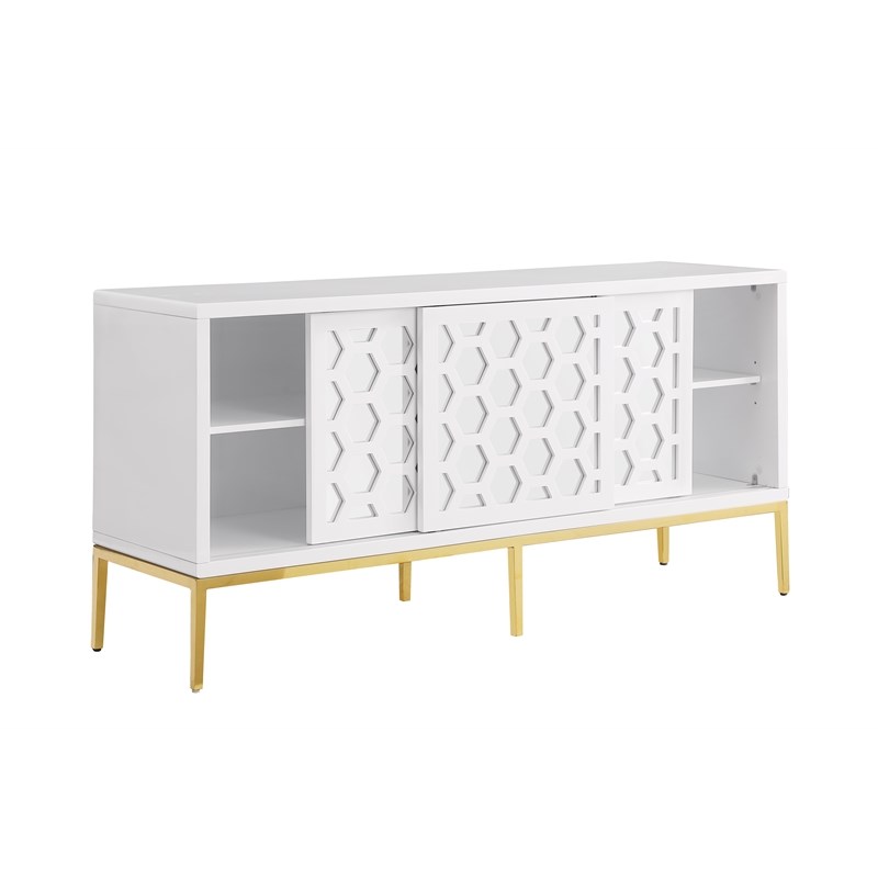 Rochester White Wood Sideboard