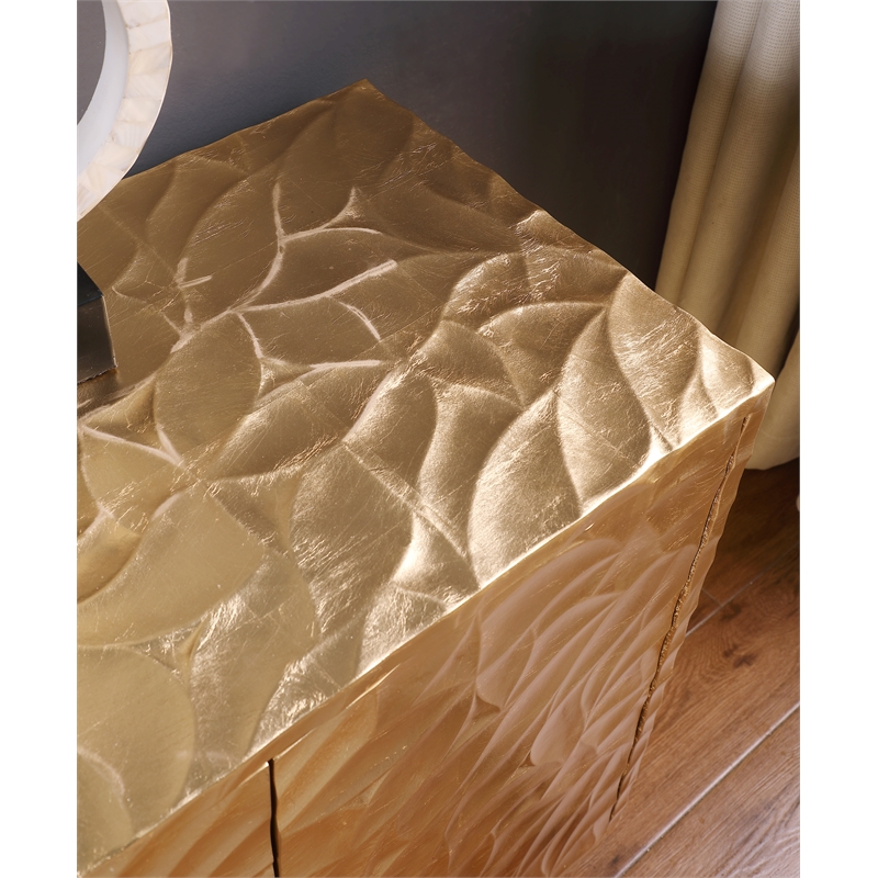 Best Master Furniture Kinderhook Gold Wood Buffet/Sideboard