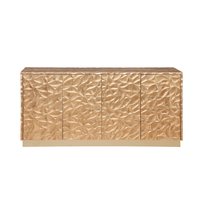 Best Master Furniture Kinderhook Gold Wood Buffet/Sideboard