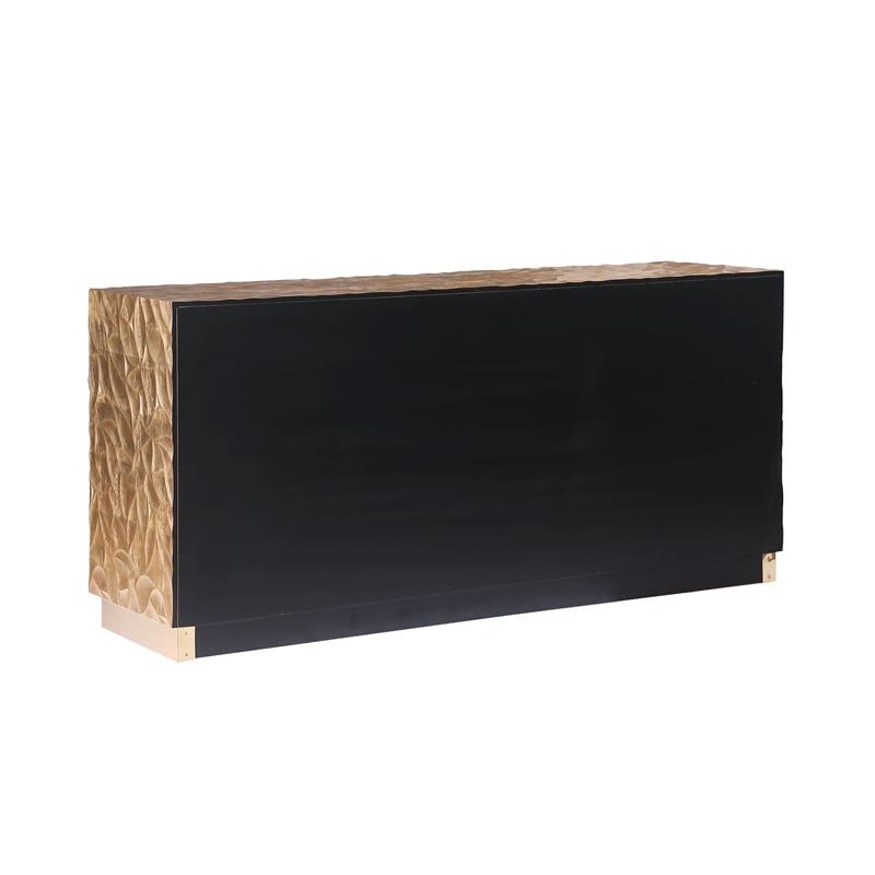 Best Master Furniture Kinderhook Gold Wood Buffet/Sideboard