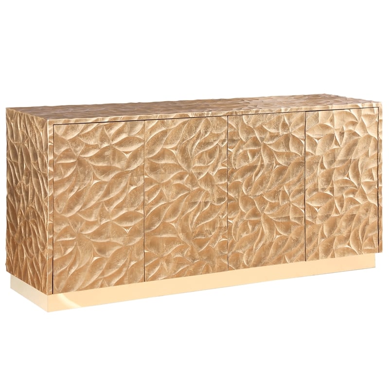 Best Master Furniture Kinderhook Gold Wood Buffet/Sideboard