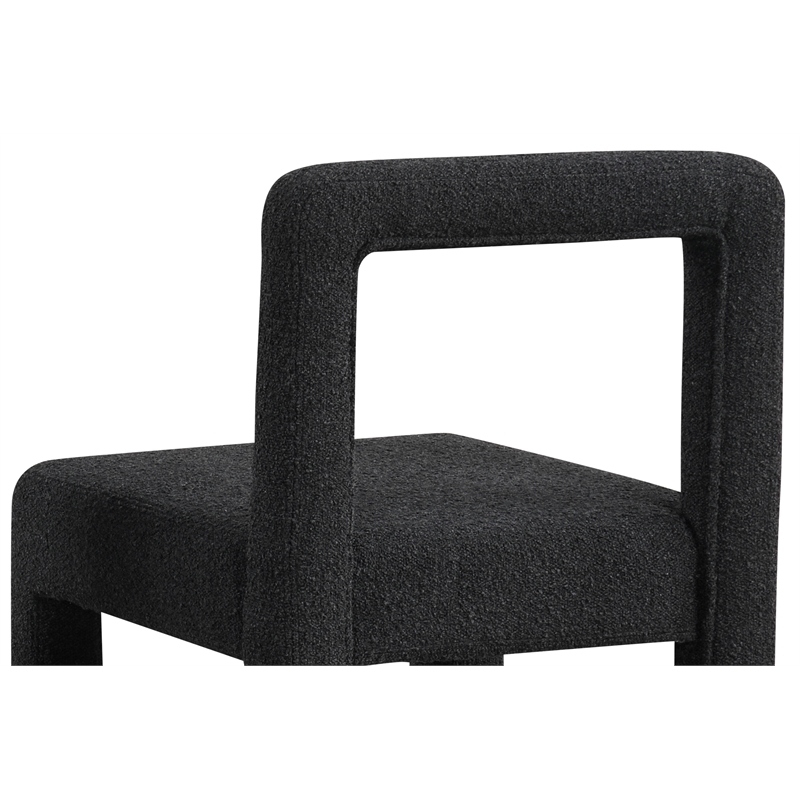 Celeste Black Boucle Dining Chairs (Set of 2)