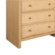 Belmont 5-Drawer Rattan Wood Chest