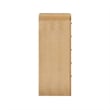 Belmont 5-Drawer Rattan Wood Chest
