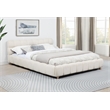 Best Master Furniture Ctoria Burlap Low Profile Bed Frame (Queen/ Beige)