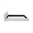 Best Master Furniture Ctoria Burlap Low Profile Bed Frame (Queen/ Beige)