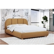 Best Master Furniture Ctasia Burlap Low Profile Bed Frame (Queen/ Golden Brown)