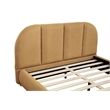 Best Master Furniture Ctasia Burlap Low Profile Bed Frame (Queen/ Golden Brown)