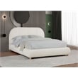 Best Master Furniture Ctasia Burlap Low Profile Bed Frame (Queen/ Ivory)