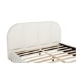 Best Master Furniture Ctasia Burlap Low Profile Bed Frame (Queen/ Ivory)
