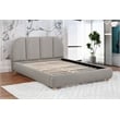 Best Master Furniture Ctasia Burlap Low Profile Bed Frame (Queen/ Light Tan)