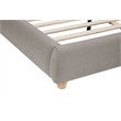 Best Master Furniture Ctasia Burlap Low Profile Bed Frame (Queen/ Light Tan)