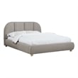 Best Master Furniture Ctasia Burlap Low Profile Bed Frame (Queen/ Light Tan)