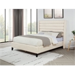 Best Master Furniture Tlerae Modern Upholstered Bed Frame (California King/ Oat)