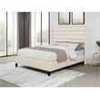 Best Master Furniture Tlerae Modern Upholstered Bed Frame (Queen/ Oat)