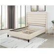 Best Master Furniture Tlerae Modern Upholstered Bed Frame (Queen/ Oat)