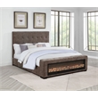 Best Master Furniture Umeria Modern Bed Frame (Queen/ Gray Chenille)