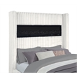 Best Master Furniture Uphoria Rabbit Velvet Bed Frame (Eastern King/ Cream)