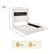 Best Master Furniture Uphoria Rabbit Velvet Bed Frame (Queen/ Cream)