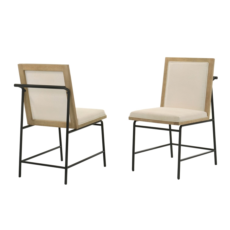 Best Master Furniture Bristol Kepler Driftwood Dining Chair (Set of 2)