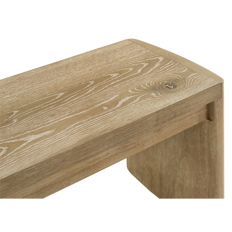 Best Master Furniture Bristol Kepler Driftwood Dining Bench