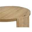 Best Master Furniture Bristol Kepler Driftwood Round Coffee Table