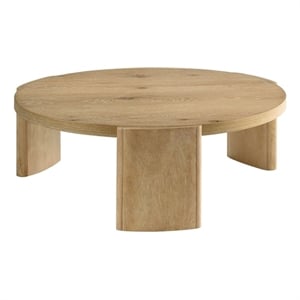 Best Master Furniture Bristol Kepler Driftwood Round Coffee Table