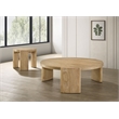 Best Master Furniture Bristol Kepler Driftwood Round End Table