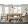 Best Master Furniture Bristol 6-Piece Kepler Driftwood Rectangle Dining Set